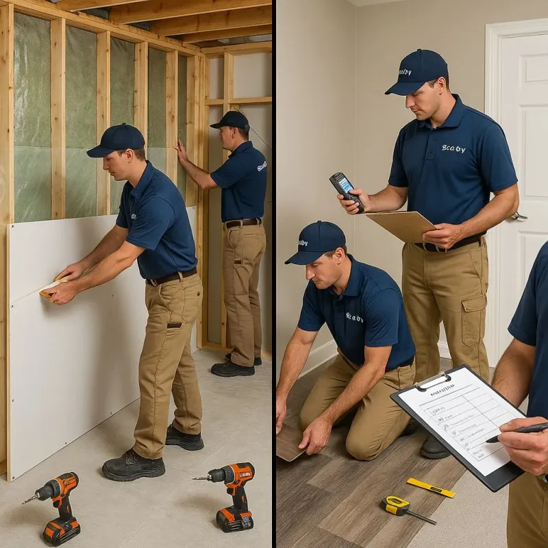 Repairs and Reconstruction process in Ellinwood, KS
